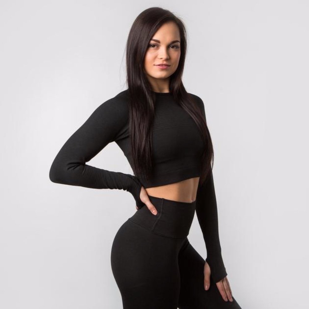 Alphalete Revival Cropped Long Sleeve